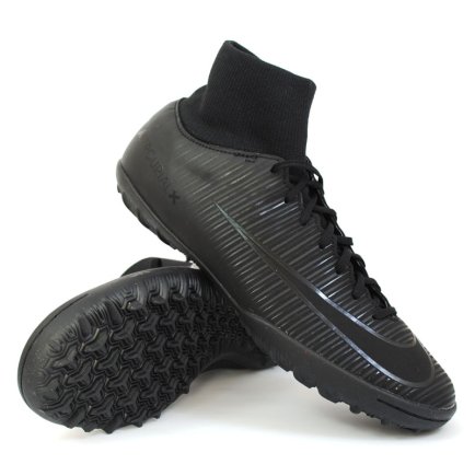 Сороконіжки Nike MercurialX VICTORY VI DF TF Academy 903614-001 колір: чорний (офіційна гарантія)