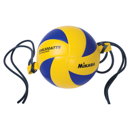 Мяч волейбольный тренировочный на растяжках Mikasa MVA300ATTR размер 5