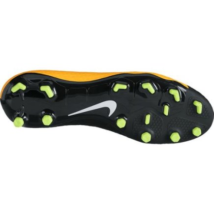 Бутсы Nike Hypervenom Phelon III FG 852556-801 цвет: оранжевый/зеленый (официальная гарантия)
