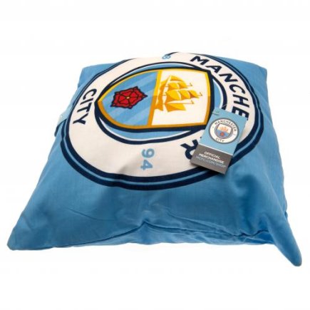 Подушка Manchester City F.C. Cushion (Манчестер Сити) цвет: голубой