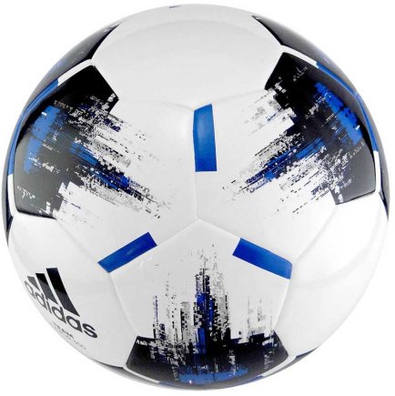 Мяч футбольный Adidas Team Junior 350 CZ9573-5 размер 5 цвет: белый/мультиколор (официальная гарантия)