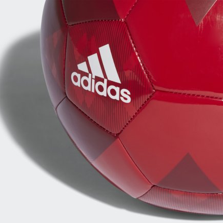 Мяч футбольный Adidas FC Bayern FBL CW4155-4 размер 4 цвет: темно-красный (официальная гарантия)