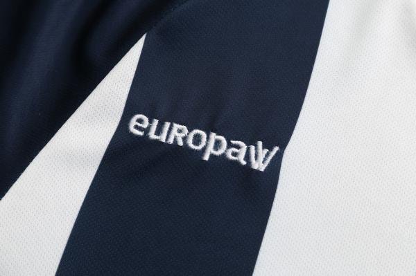 Футбольная форма Europaw № 020 цвет: темно-синий/белый