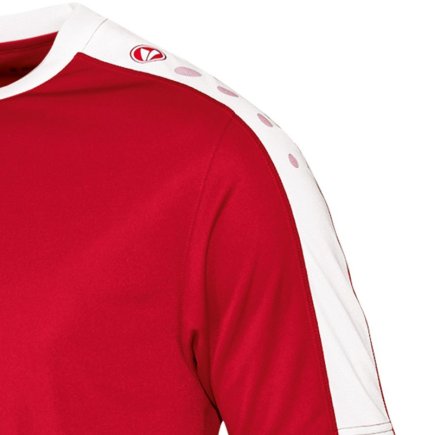 Футболка Jako Striker S/S 4206-01-1 дитяча колір: червоний/білий