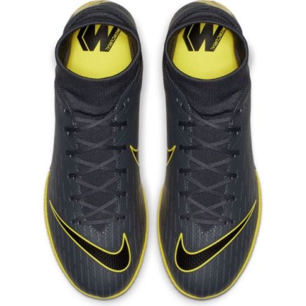 Обувь для зала (футзалки Найк) Nike Mercurial SUPERFLYX 6 Academy IC AH7369-070 (официальная гарантия)
