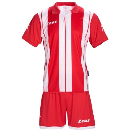 Футбольная форма Zeus KIT PITAGORA Z00249 цвет: красный/белый