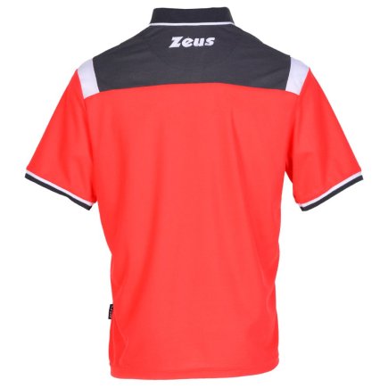 Поло Zeus POLO VESUVIO Z01067 цвет: красный/темно-серый