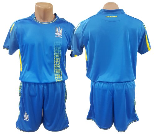 Футбольная форма детская сборной Украины цвет: синий