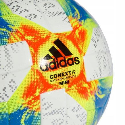 М'яч сувенірний Adidas CONEXT19 Mini DN8638 розмір 1 колір: мультиколор