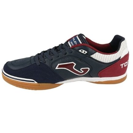 Обувь для зала (футзалки) Joma TOP FLEX TOPS.933.IN цвет: темно-синий