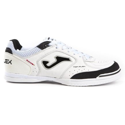 Обувь для зала (футзалки) Joma TOP FLEX TOPW.802.IN цвет: белый/черный