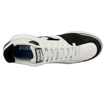 Обувь для зала (футзалки) Joma TOP FLEX TOPW.802.IN цвет: белый/черный