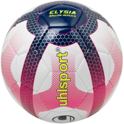 М'яч футбольний Uhlsport ELYSIA BALLON REPLICA 1001655012018 Розмір 3 дитячий колір: білий/синій/малиновий (офіційна гарантія)