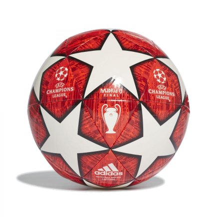 Мяч футбольный Adidas FINALE M CPT DN8674 размер 5 цвет: красный/белый (официальная гарантия)