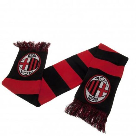 Шарф футбольный Милан A.C. Milan Bar Scarf
