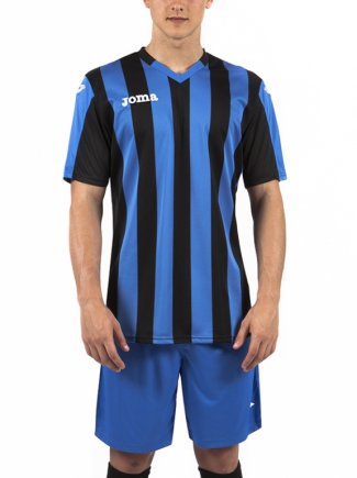 Футболка ігрова Joma COPA 100001.701 колір: чорний/синій