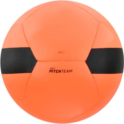 Мяч футбольный Nike PITCH TEAM SC3166-803 оранжевый. Размер 3 (официальная гарантия)