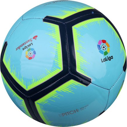 М'яч футбольний Nike La Liga Pitch SC3318-483 Розмір 5 (офіційна гарантія)