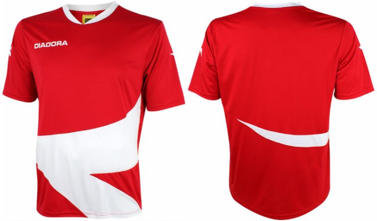 Футбольна форма Diadora L.A. LOGO-Houston червоно-біла