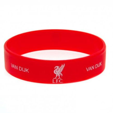 Браслет силиконовый Liverpool F.C. Вирджил ван Дейк Silicone Wristband Van Dijk