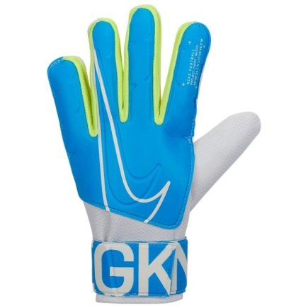 Вратарские перчатки Nike GK MATCH-FA19 GS3882-486 цвет: синий/белый