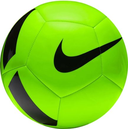 Мяч футбольный Nike PITCH TEAM SC3166-336 салатовый. Размер 4 (официальная гарантия)