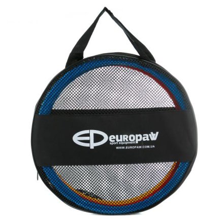 Кольца тренировочные Europaw 40 см 12 шт цвет: желтый/синий/красный + сумка