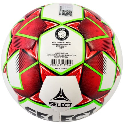 М'яч для футзалу Select Futsal Samba IMS (301) червоний розмір 4