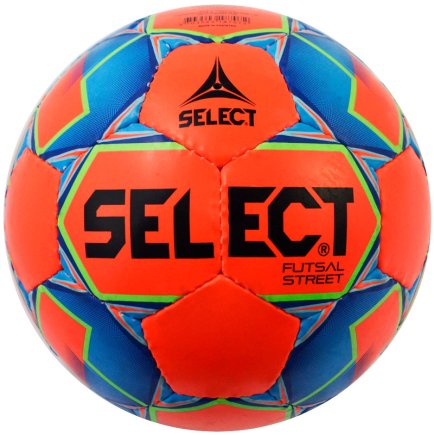 Мяч для футзала Select Futsal Street цвет: оранжевый/синий размер 4