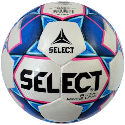 М'яч для футзалу Select Futsal Mimas Light (364) білий/синій розмір 4