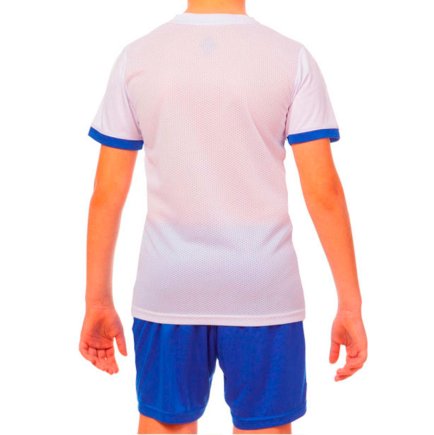 Футбольная форма подростковая цвет: белый/синий