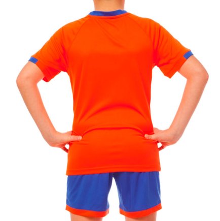 Футбольная форма подростковая цвет: оранжевый/синий