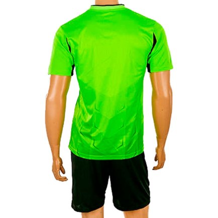 Футбольная форма подростковая цвет: салатовый/черный