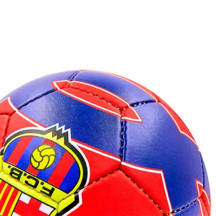 Мяч футбольный Barcelona красно-синий размер 5