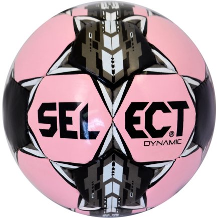 Мяч футбольный Select Dynamic (017) размер 5 цвет: розовый