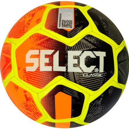 Мяч футбольный Select Classic размер 4 цвет: оранжевый/черный (официальная гарантия)