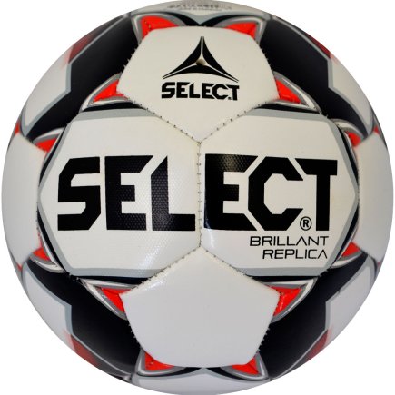 М'яч футбольний Select Brillant Replica Розмір 5 колір: чорний/білий (офіційна гарантія)