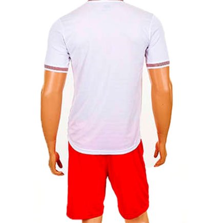 Футбольна форма колір: білий/червоний