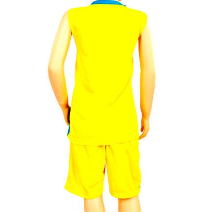 Форма баскетбольна підліткова колір: жёлтий/блакитний