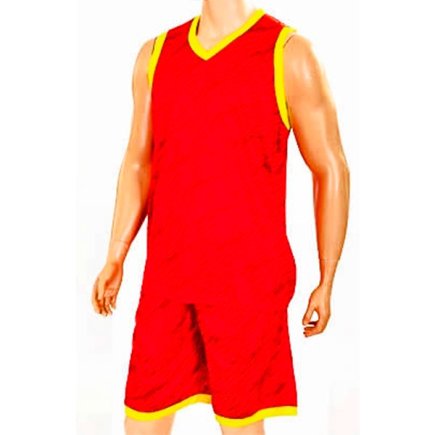 Баскетбольная форма цвет: красный/желтый