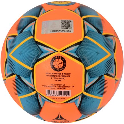 М'яч для футзалу SELECT Futsal Tornado (FIFA Quality PRO) (015) колір: помаранчевий розмір 4