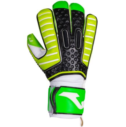 Воротарські рукавиці Joma PORTERO PREMIER 19 400423.024 колір: чорний/зелений