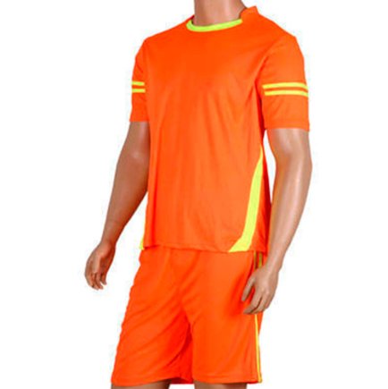 Футбольная форма взрослая оранжевая
