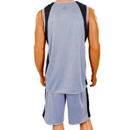 Форма баскетбольная двусторонняя цвет: серый/чёрный