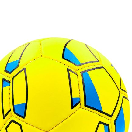 Мяч футбольный UKRAINE цвет: желтый/синий размер 5