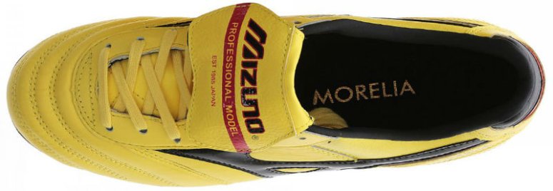 Бутсы Mizuno Morelia MD P1GA1404-45 цвет: желтый/черный