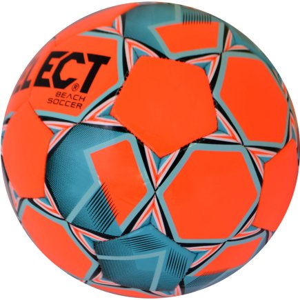 Мяч футбольный SELECT BEACH SOCCER (314) размер 5 цвет: оранжевый (официальная гарантия)