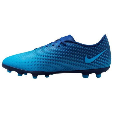Бутсы Nike Bravata II FG 844436-440 цвет: синий/темно-синий (официальная гарантия)