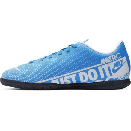 Обувь для зала (футзалки Найк) Nike JR Mercurial VAPOR 13 CLUB IC AT8169-414 детские (официальная гарантия)
