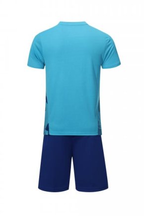 Футбольная форма Europaw № 022 цвет: синий/голубой